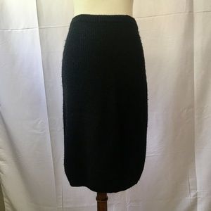 Adrienne Vittadini w/ WOOL Knit Pencil Skirt Small